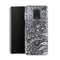 Coque pour Xiaomi Note 9 Aztec bw handmade | Housse Silicone, Etui Antichoc / Motif Tribal